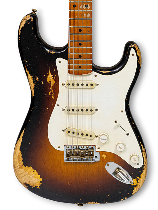 Fender Custom Shop B4 Limited Edition 70th Anniversary 1954 Stratocaster Heavy Relic Masterbuilt by Levi Perry