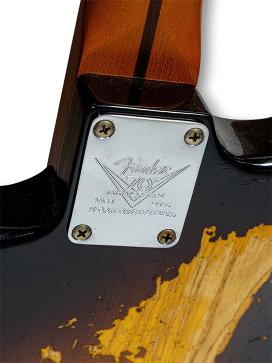 Fender Custom Shop B4 Limited Edition 70th Anniversary 1954 Stratocaster Heavy Relic Masterbuilt by Levi Perry