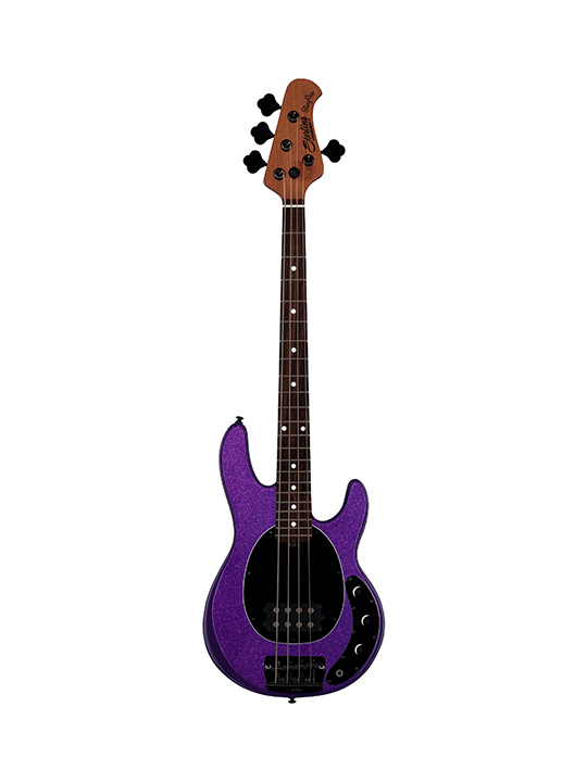 StingRay Short Scale Bass Purple Sparkle