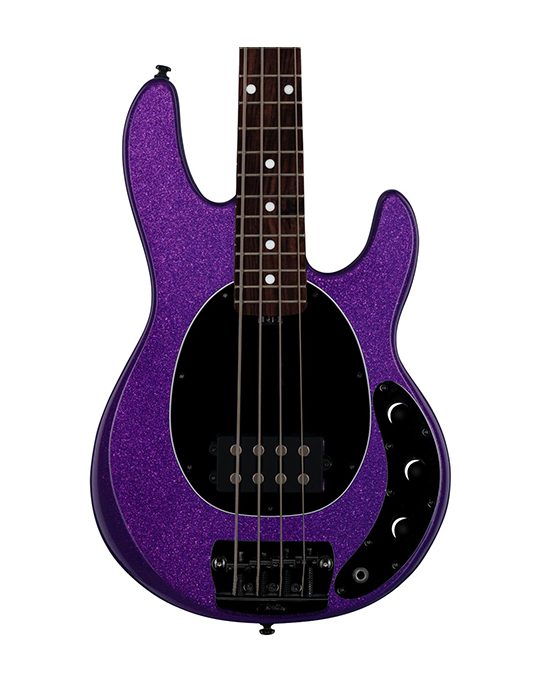 StingRay Short Scale Bass Purple Sparkle