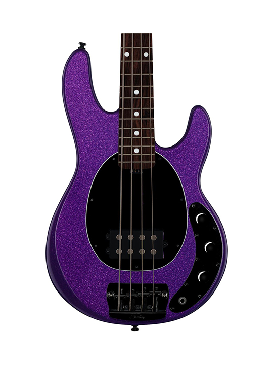 StingRay Short Scale Bass Purple Sparkle